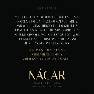 NÁCAR 10 ml roll-on label artwork